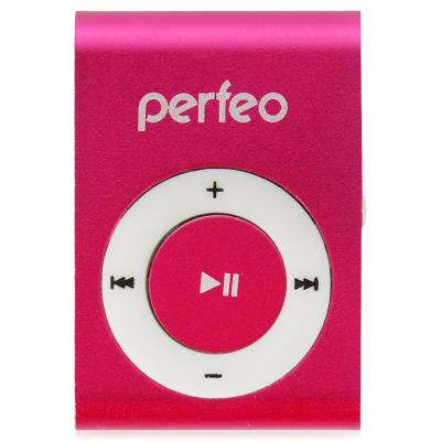 Perfeo  цифровой аудио плеер Titanium Lite, розовый (PF_A4185)
