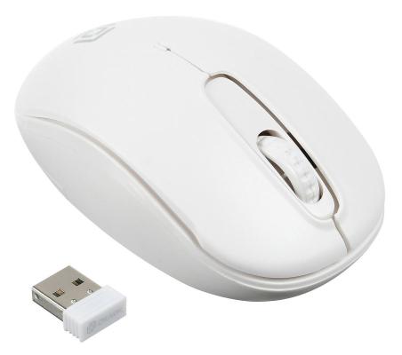 Мышь беспроводная Oklick 505MW белый USB