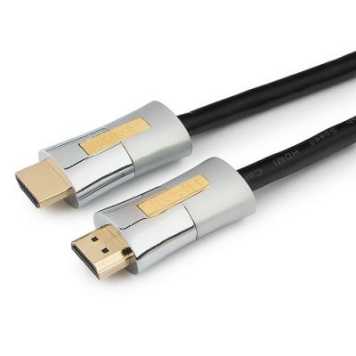 Кабель HDMI 1м Cablexpert CC-P-HDMI01-1M круглый черный (CC-P-HDMI01)