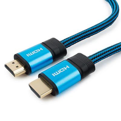 Кабель HDMI 4.5м Cablexpert CC-G-HDMI01-4.5M круглый синий черный (CC-G-HDMI01)