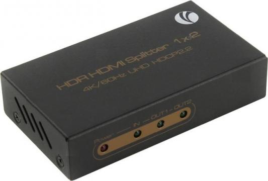 Переходник HDMI VCOM Telecom DD422 черный