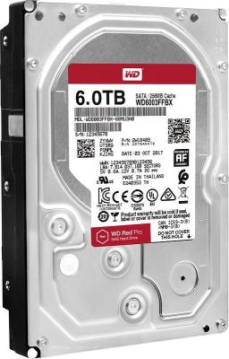 Жесткий диск WD Original SATA-III 6Tb WD6003FFBX NAS Red Pro (7200rpm) 256Mb 3.5"