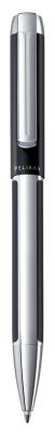 Ручка шариковая Pelikan Elegance Pura K40 (905950) черный/серебристый M черные чернила подар.кор.