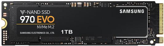 Твердотельный накопитель SSD M.2 1 Tb Samsung 970 EVO Read 3400Mb/s Write 2500Mb/s 3D NAND TLC (MZ-V7E1T0BW)