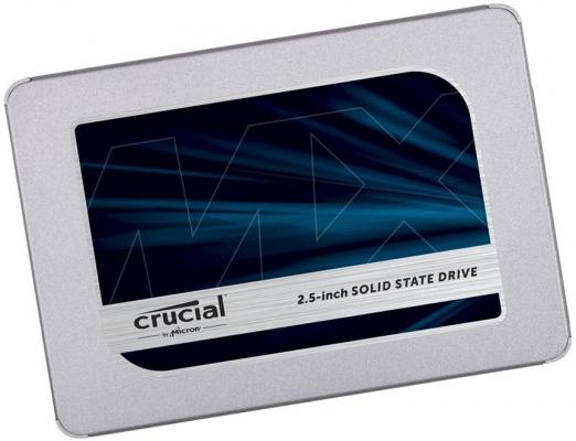 Накопитель SSD 2.5" 250 Gb Crucial CT250MX500SSD1N Read 560Mb/s Write 510Mb/s 3D NAND TLC