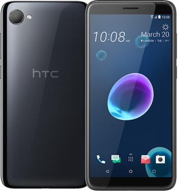 Смартфон HTC Desire 12 Cool Black (2Q5V100) EEA, 5.5'' 1440x720, 1.5GHz, 4 Core, 3GB RAM, 32GB, up to 2TB flash, 13Mpix/5Mpix, 2 Sim, 2G, 3G, LTE, IRDA, BT, Wi-Fi, GPS, Glonass, Micro-USB, 2730mAh, Android O, 137g, 148.5x70.8x8.2