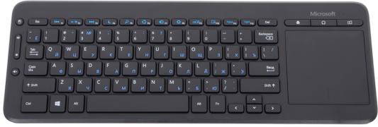 Клавиатура беспроводная Microsoft All-in-One Media Keyboard N9Z-00018 USB черный