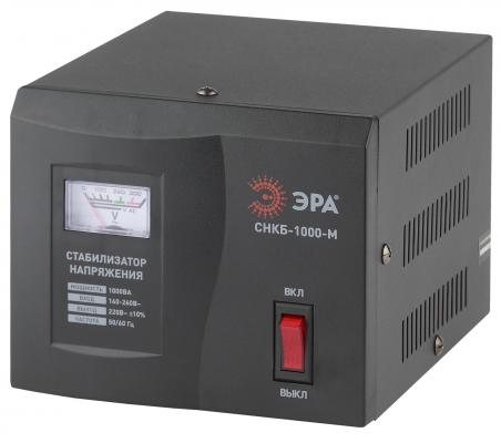 ЭРА Б0020174 СНКБ-1000-М Стабилизатор напряжения компакт, м.д., 160-260В/220/В, 1000ВА
