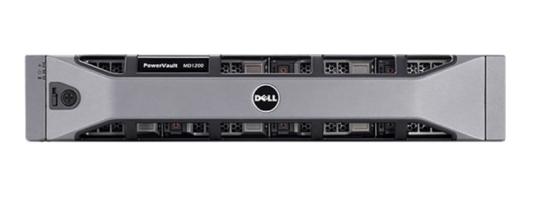 Дисковый массив Dell MD1200 x12 2x2Tb 7.2K 3.5 NL SAS H810 2x600W 4hMC 3Y 2x1m SAS cab (210-30719)