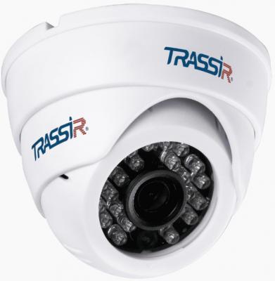 Камера IP Trassir TR-D8111IR2W CMOS 1/3" 2.8 мм 1280 x 960 H.264 Wi-Fi RJ-45 PoE белый