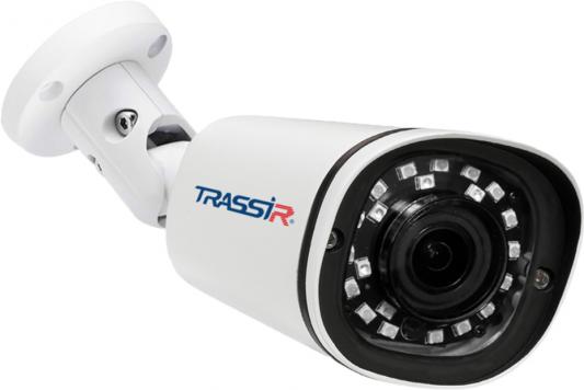 Камера IP Trassir TR-D2121WDIR3 CMOS 1/2.7" 2.8 мм 1920 x 1080 H.264 RJ-45 PoE белый