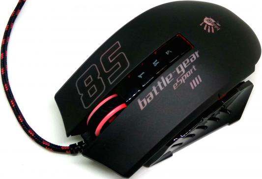 Мышь проводная A4TECH P85 Sport чёрный USB