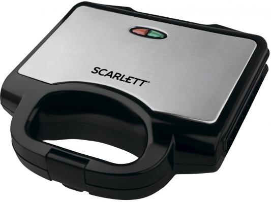 Вафельница Scarlett SC-WM11903 750Вт черный/серебристый