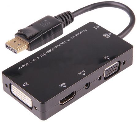 Переходник DisplayPort 0.2м ORIENT C311 круглый черный 30571