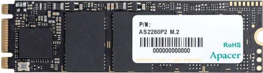 Твердотельный накопитель SSD M.2 120 Gb Apacer AS2280P2 Read 1350Mb/s Write 480Mb/s 3D NAND TLC (AP120GAS2280P2-1)