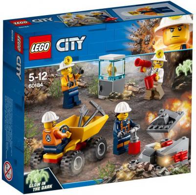 Конструктор LEGO Бригада шахтеров 82 элемента