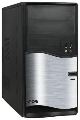Корпус microATX Super Power QoRi Qm105-A11 500 Вт чёрный серебристый
