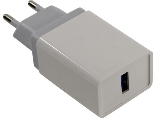 Сетевое зарядное устройство ORIENT QC-12V1W 3 А белый 30649
