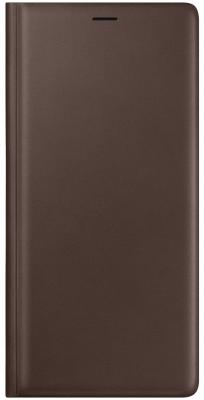 Чехол (флип-кейс) Samsung для Samsung Galaxy Note 9 Leather Wallet Cover коричневый (EF-WN960LAEGRU)