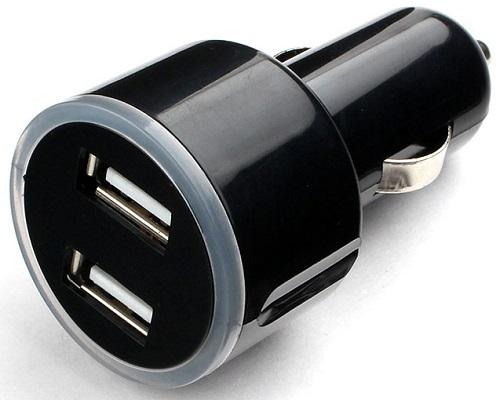 Автомобильное зарядное устройство Cablexpert MP3A-UC-CAR16 2.1A черный