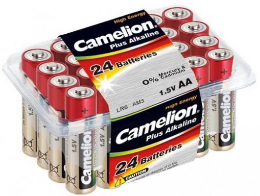 Camelion..LR 6 Plus Alkaline PB-24 (LR6-PB24, батарейка,1.5В)