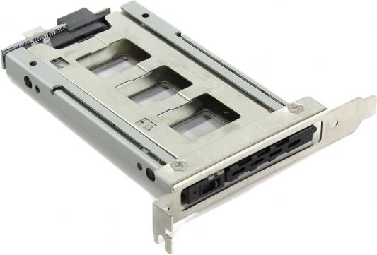 Procase E2-101-SATA3-BK {Корзина E2-101-SATA3-BK 1*2.5" slim SATA3/SAS 6Gb (черный) hotswap trayless aluminium mobie rack module (1x expantion slot)}