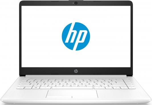 Ноутбук HP 14-cf0020ur <4MF90EA> i5-8250U(1.6)/6Gb/256Gb SSD/14.0" FHD IPS/Int Intel UHD/no ODD/Cam HD/DOS (Snow Flake White)