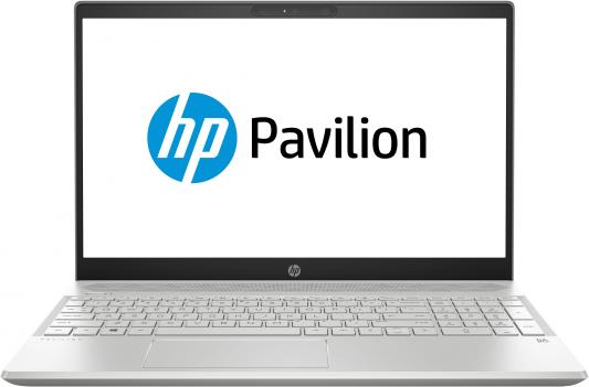 Ноутбук HP Pavilion 15-cs0030ur 15.6" 1920x1080 Intel Core i5-8250U 1 Tb 8Gb nVidia GeForce MX150 2048 Мб серебристый Windows 10 Home 4JU86EA