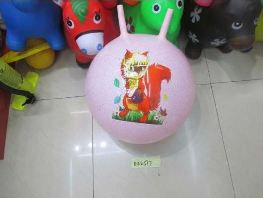 Мяч-попрыгун Shantou Мяч - прыгунок с рожками цвет в ассортименте ПВХ