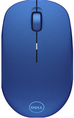 Мышь беспроводная DELL WM126 синий USB + радиоканал