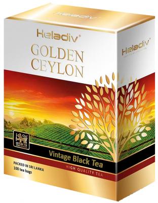 Чай черный HELADIV Golden Ceylon Vintage Black 300 гр.