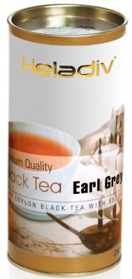 Чай черный HELADIV Round P.T. Earl Grey 100 гр. бергамот