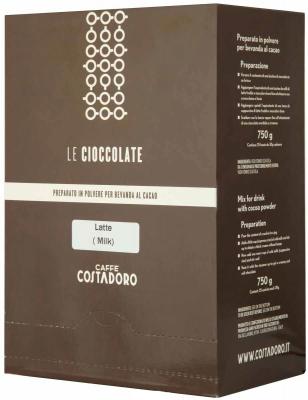 Растворимое какао COSTADORO Le Cioccolate Milk Chocolate 750 гр.