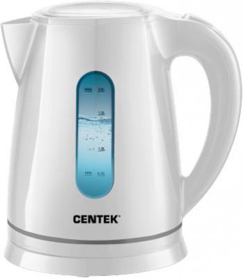 Чайник Centek CT-0043 2200 Вт белый 2 л пластик