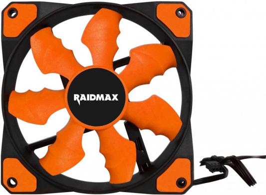 Вентилятор Raidmax RX-120SR-O ORANGE 120x120x25мм (60шт./кор, пит. от мат.платы и БП, 1200об/мин) (RX-120SR-O) Retail