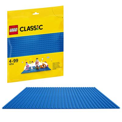 Конструктор LEGO Синяя базовая пластина 10714