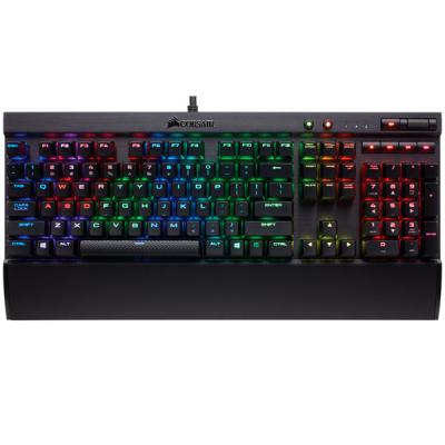 Клавиатура проводная Corsair Gaming K70 LUX RGB Cherry MX SILENT USB черный CH-9101013-RU