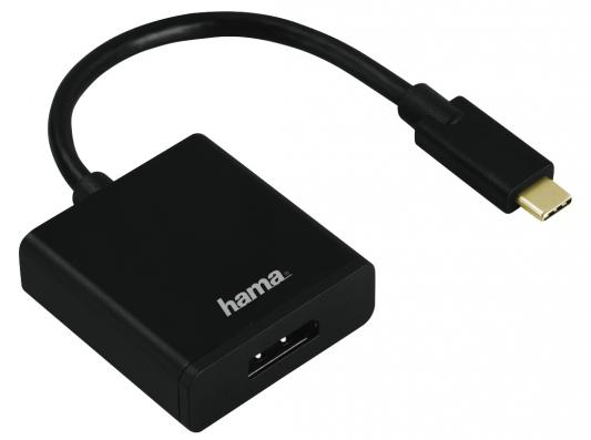 Переходник DisplayPort 0.1м HAMA 135725 круглый черный