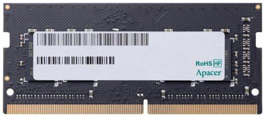 Оперативная память для ноутбука 8Gb (1x8Gb) PC4-19200 2400MHz DDR4 SO-DIMM CL17 Apacer ES.08G2T.GFH