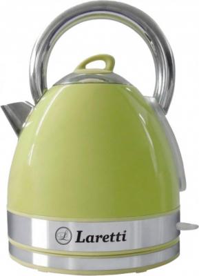 Чайник Laretti LR 7510 2200 Вт зелёный 1.7 л нержавеющая сталь