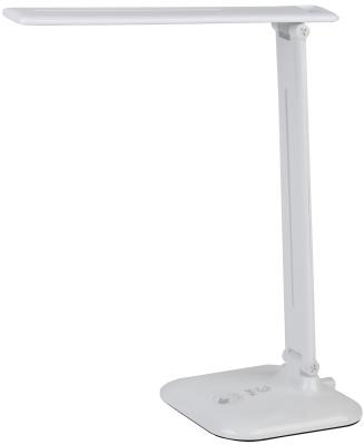 ЭРА Б0031612 Настольный светодиодный светильник NLED-462-10W-W белый {складной, 3 ступенчатый диммер яркости, цвет. темп. 3000К}