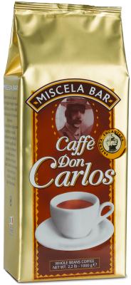 Кофе в зернах Carraro Don Carlos 1000 грамм
