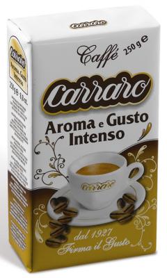 Кофе молотый Carraro Aroma e Gusto Intenso 250 грамм