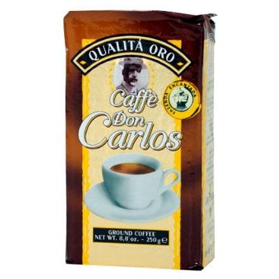 Кофе молотый Carraro Don Carlos 250 грамм