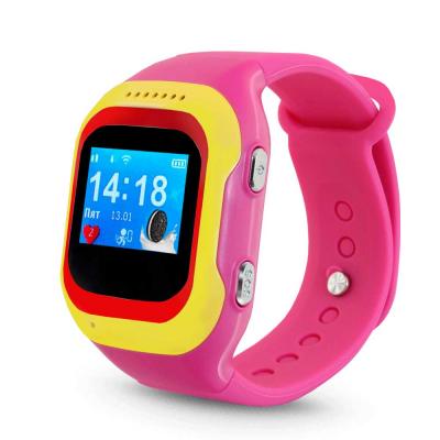 Умные часы детские GiNZZU® GZ-501 pink 0.98"/Геолокация по WI-FI/GPS/LBS/Гео-зоны/Кнопка SOS/micro-SIM