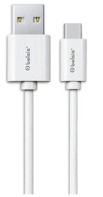 Кабель Belsis USB 2.0 A  - USB Type C вилка - вилка, 0.95 м., белый, BS3016