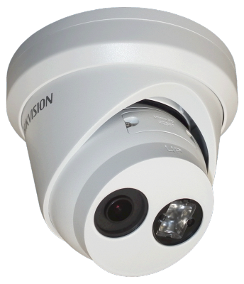 Камера IP Hikvision DS-2CD2323G0-I CMOS 1/2.8" 2.8 мм 1920 x 1080 Н.265 H.264 RJ45 10M/100M Ethernet PoE белый