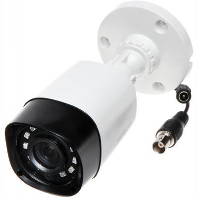 Камера видеонаблюдения Dahua DH-HAC-HFW1220RP-0280B 2.8-2.8мм цветная корп.:белый