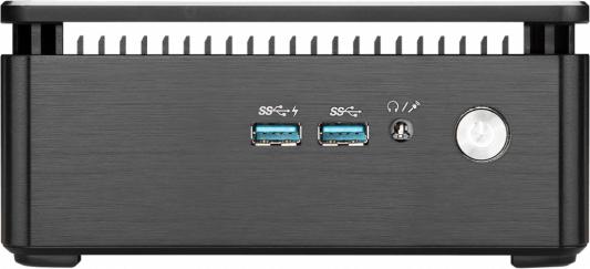 Неттоп MSI Cubi 3 Silent S-038XRU slim i3 7100U (1.1)/4Gb/500Gb/HDG/noOS/WiFi/BT/черный/серебристый