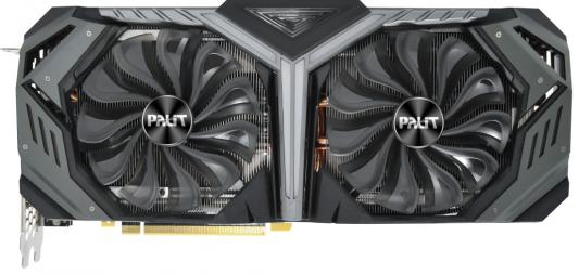Видеокарта Palit nVidia GeForce RTX 2080 GameRock Premium PCI-E 8192Mb GDDR6 256 Bit Retail (NE62080H20P2-1040G)